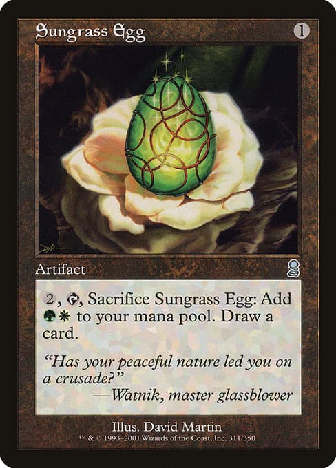 Sungrass Egg (Uncommon)