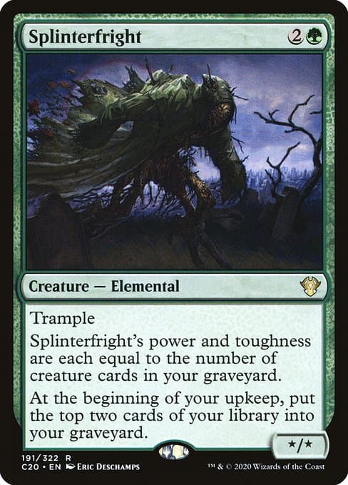 Splinterfright from Commander 2020 (Rare)