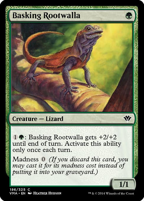Basking Rootwalla from Vintage Masters (Common)