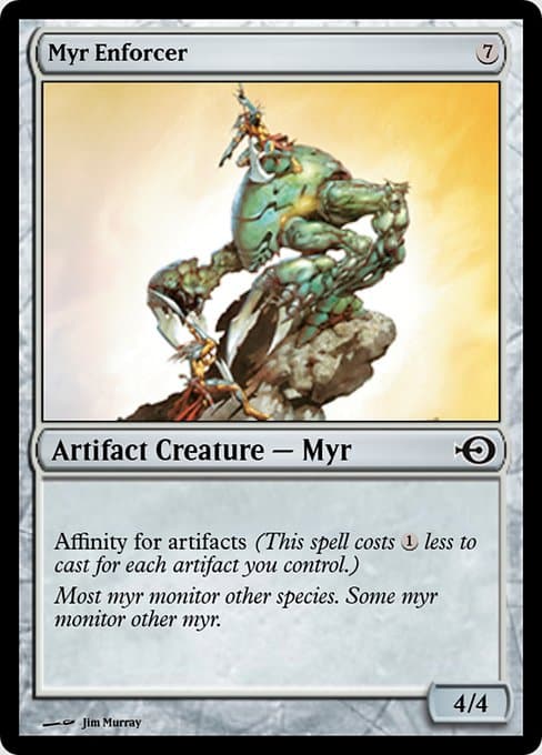 Myr Enforcer from Magic Online Promos (Common)