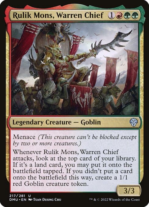 Rulik Mons, Warren Chief (Uncommon)