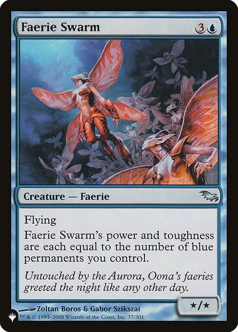 Faerie Swarm from The List (Uncommon)
