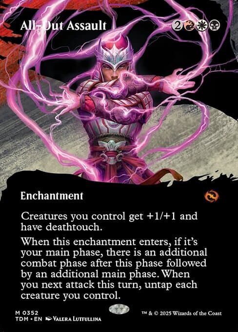 All-Out Assault from Tarkir: Dragonstorm (Mythic)