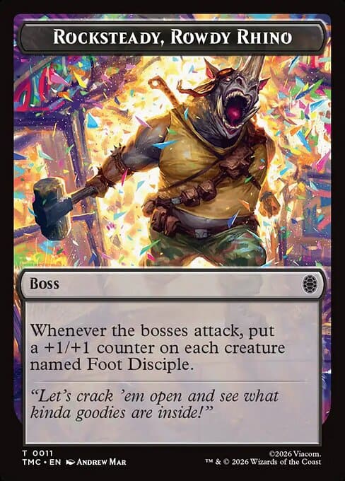 Rocksteady, Rowdy Rhino (Common)