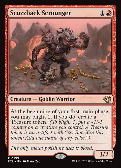 Scuzzback Scrounger from Lorwyn Eclipsed (Rare)