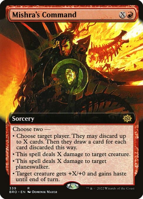 Mishra's Command from The Brothers' War (Rare)