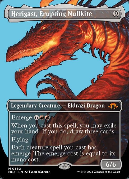 Herigast, Erupting Nullkite from Modern Horizons 3 (Mythic)