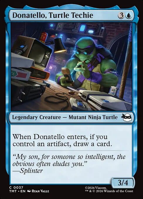 Donatello, Turtle Techie (Common)
