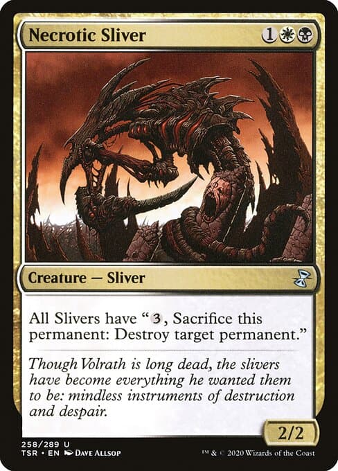 Necrotic Sliver from Time Spiral Remastered (Uncommon)