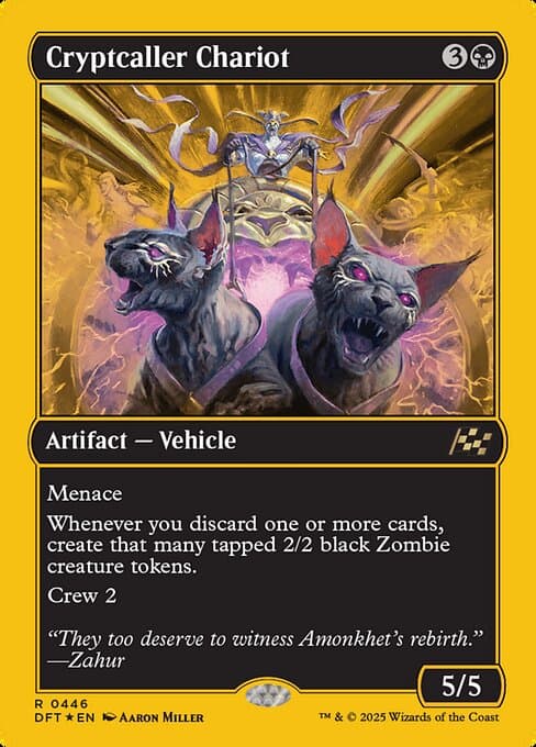 Cryptcaller Chariot from Aetherdrift (Rare)