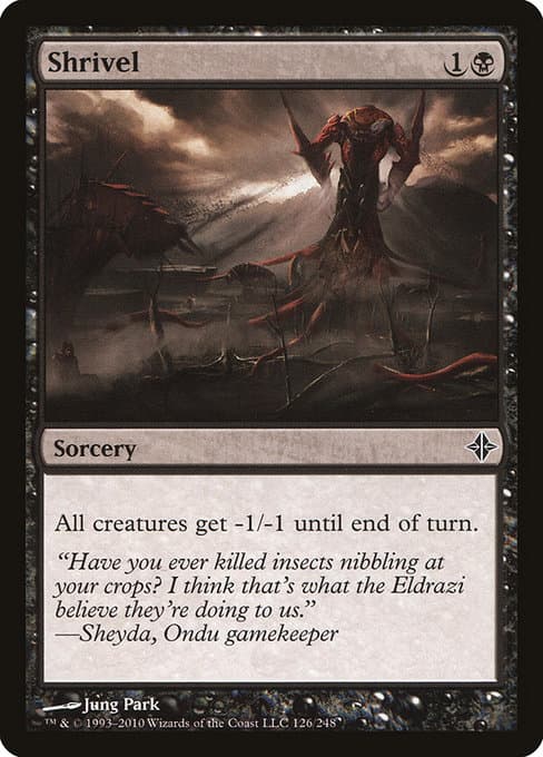 Shrivel from Rise of the Eldrazi (Common)