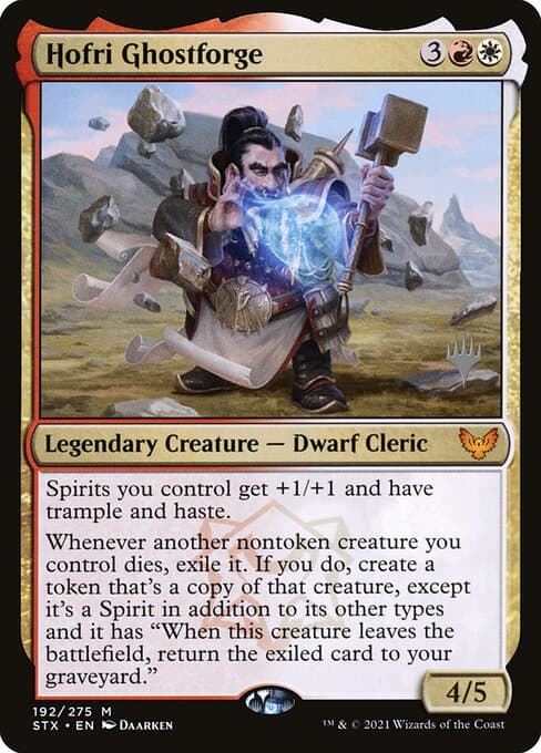 Hofri Ghostforge from Strixhaven: School of Mages Promos (Mythic)