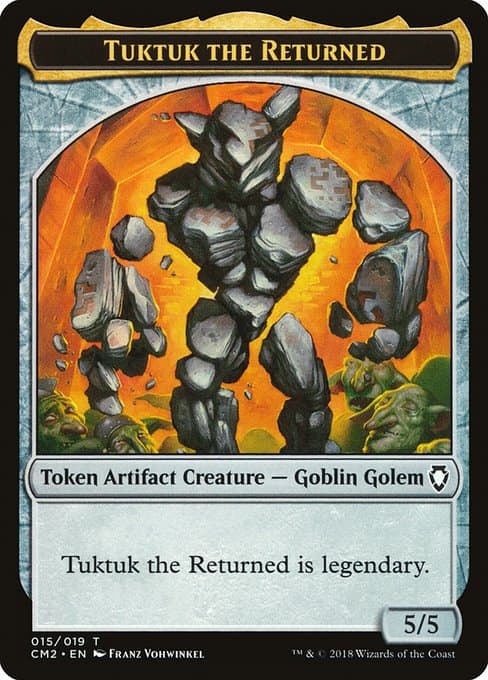 Tuktuk the Returned from Commander Anthology Volume II Tokens (Common)