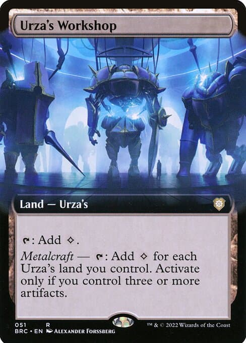 Urza's Workshop from The Brothers' War Commander (Rare)