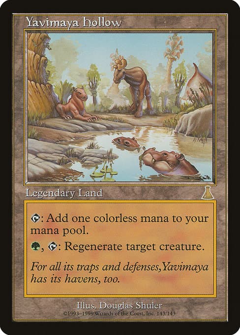 Yavimaya Hollow from Urza's Destiny (Rare)