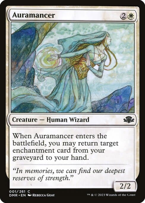 Auramancer from Dominaria Remastered (Common)
