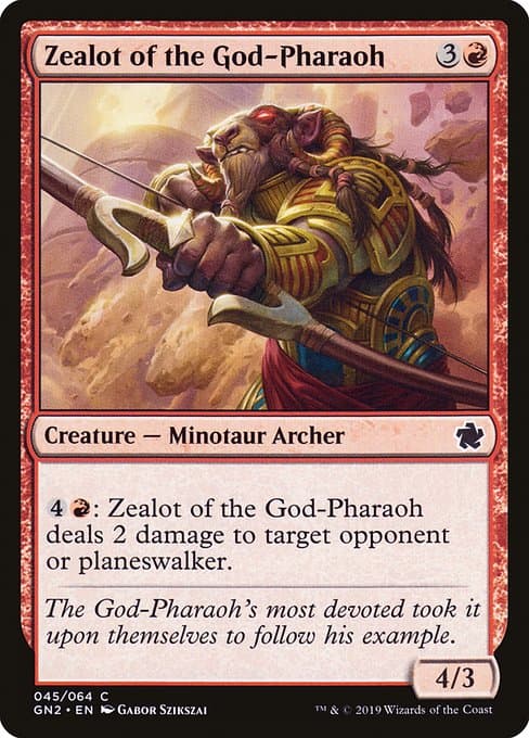 Zealot of the God-Pharaoh (Common)