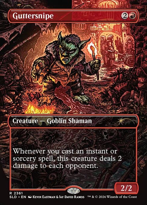 Guttersnipe from Secret Lair Drop (Rare)