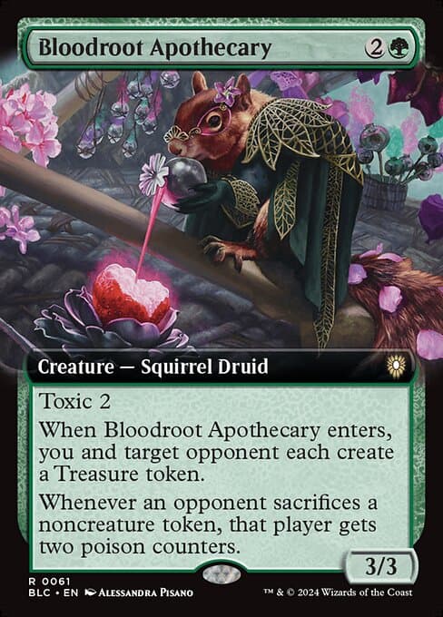 Bloodroot Apothecary from Bloomburrow Commander (Rare)