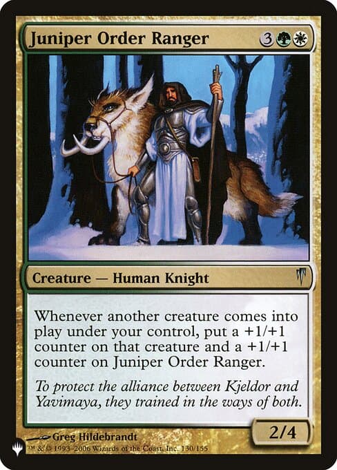 Juniper Order Ranger from The List (Uncommon)