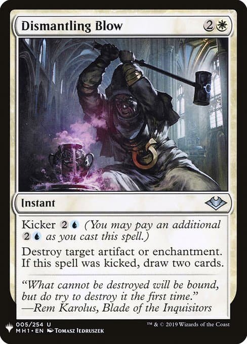 Dismantling Blow from The List (Uncommon)