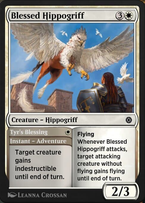 Blessed Hippogriff // Tyr's Blessing from Alchemy Horizons: Baldur's Gate (Common)