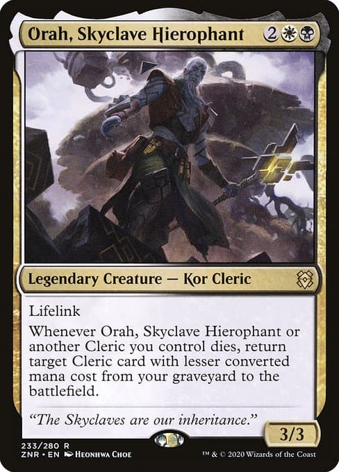 Orah, Skyclave Hierophant (Rare)