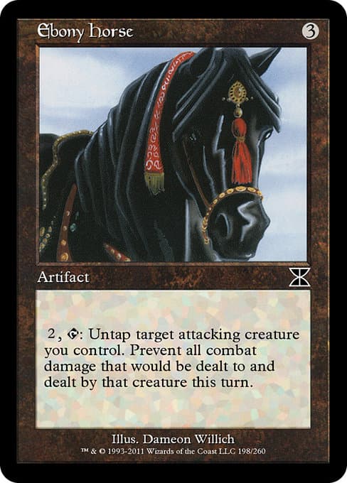 Ebony Horse from Masters Edition IV (Common)