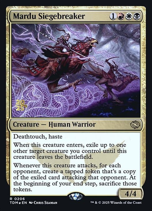 Mardu Siegebreaker from Tarkir: Dragonstorm Promos (Rare)