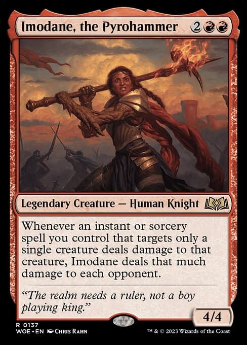 Imodane, the Pyrohammer (Rare)