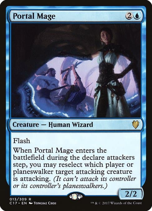 Portal Mage from Commander 2017 (Rare)