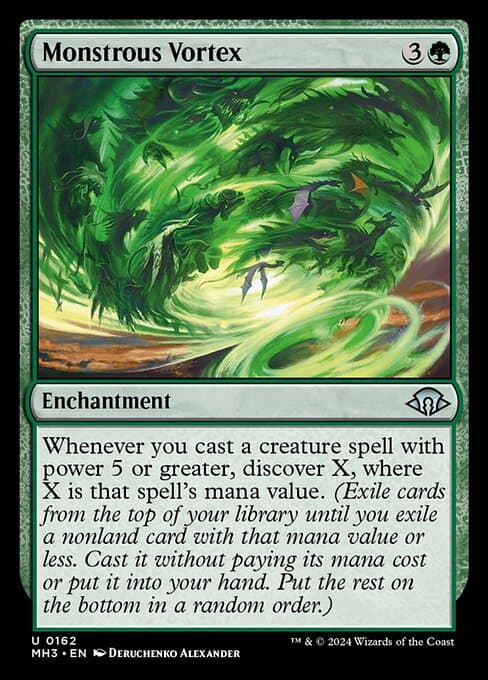 Monstrous Vortex from Modern Horizons 3 (Uncommon)