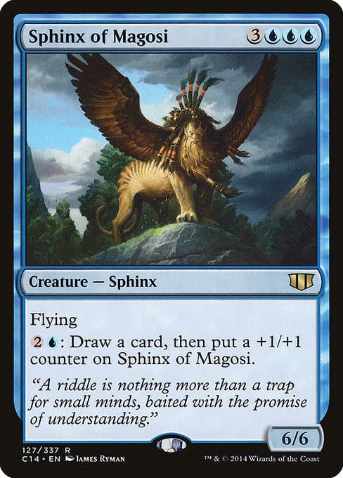 Sphinx of Magosi from Commander 2014 (Rare)