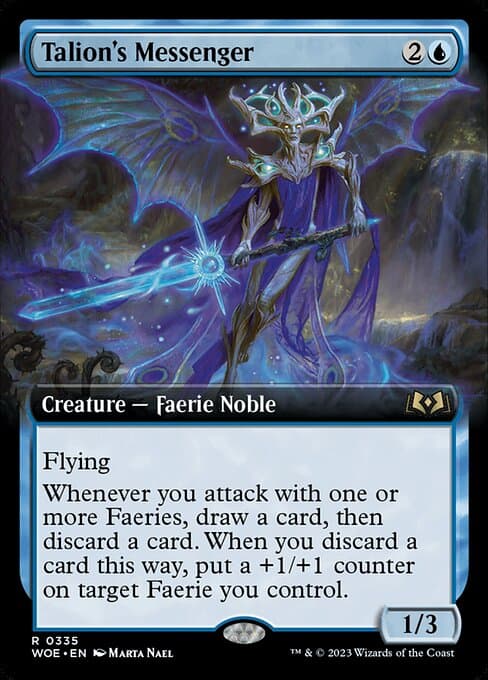 Talion's Messenger from Wilds of Eldraine (Rare)