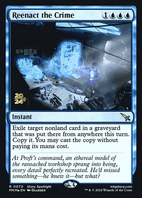 Reenact the Crime from Murders at Karlov Manor Promos (Rare)