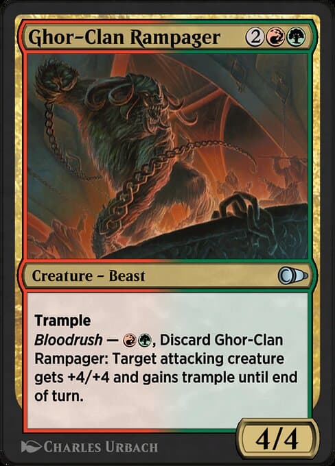Ghor-Clan Rampager from Pioneer Masters (Uncommon)