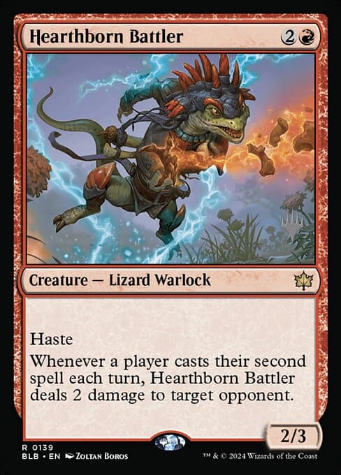 Hearthborn Battler from Bloomburrow Promos (Rare)