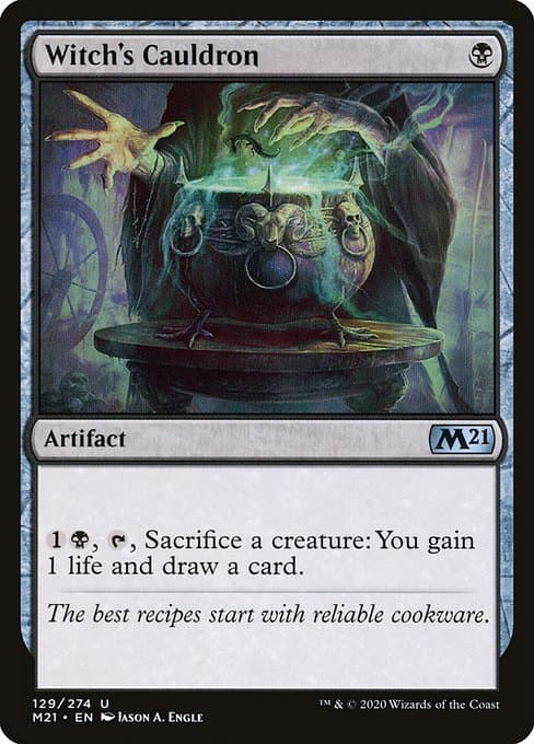 Witch's Cauldron from Core Set 2021 (Uncommon)