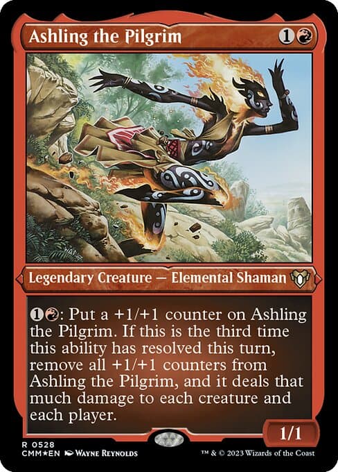 Ashling the Pilgrim from Commander Masters (Rare)