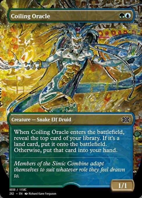 Coiling Oracle from Magic Online Promos (Common)