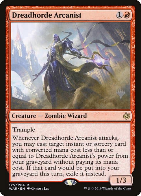 Dreadhorde Arcanist from War of the Spark Promos (Rare)