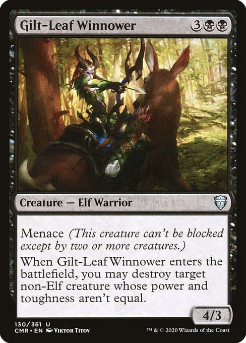 Gilt-Leaf Winnower from Commander Legends (Uncommon)