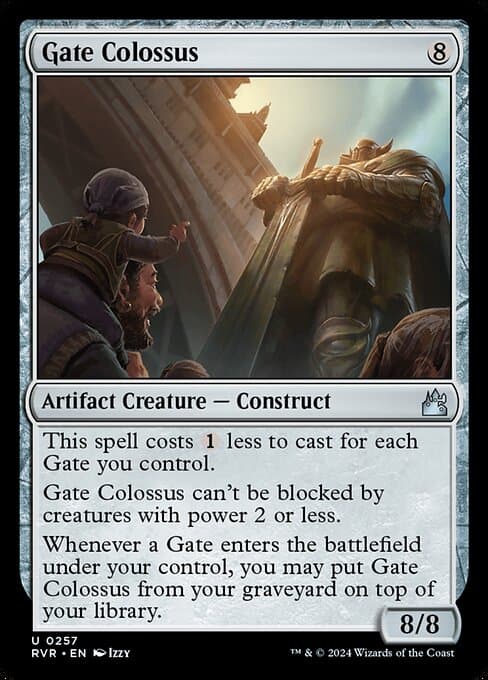 Gate Colossus from Ravnica Remastered (Uncommon)