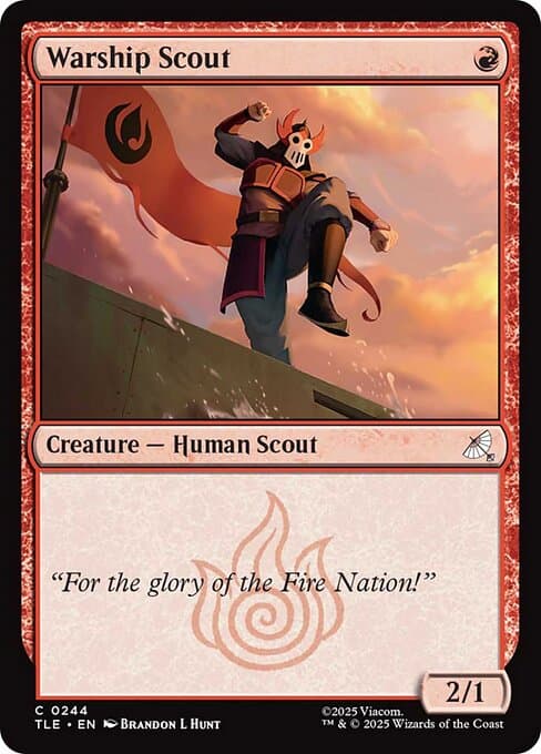 Warship Scout from Avatar: The Last Airbender Eternal (Common)
