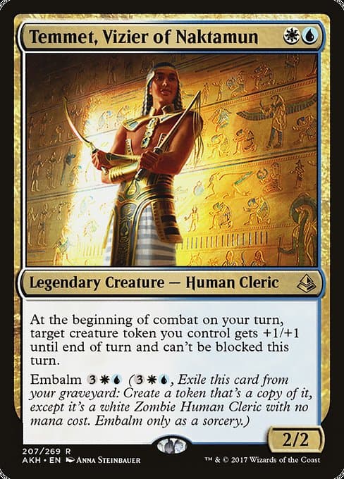 Temmet, Vizier of Naktamun from Amonkhet (Rare)