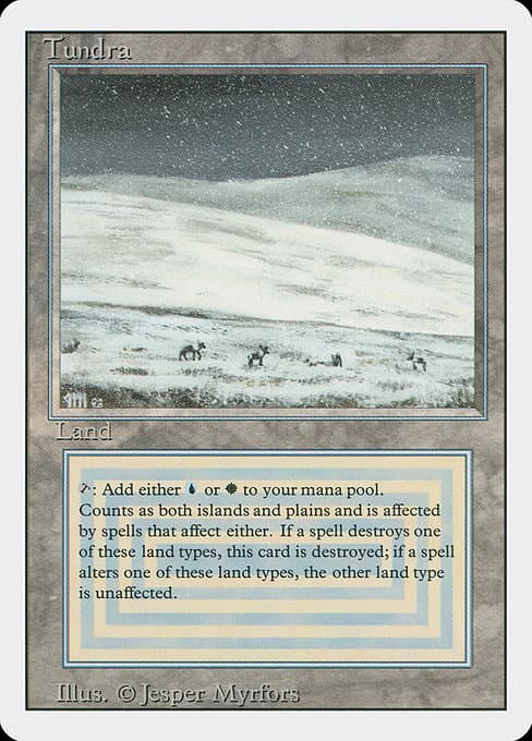 Tundra from Revised Edition (Rare)