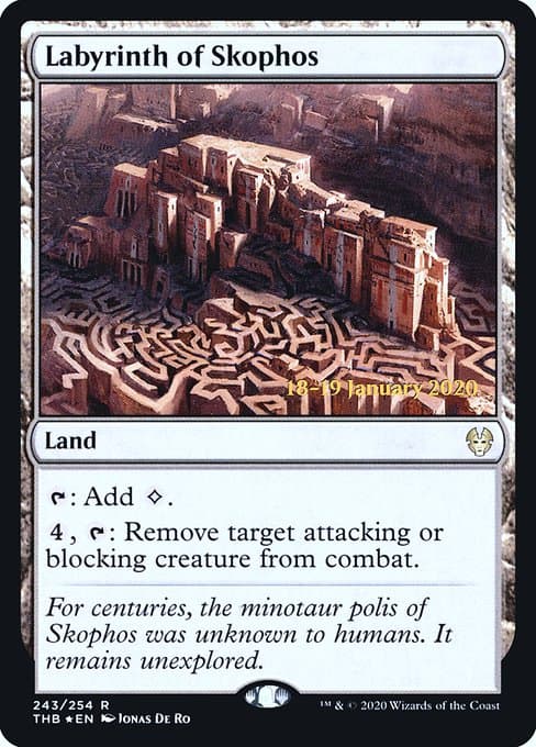 Labyrinth of Skophos from Theros Beyond Death Promos (Rare)