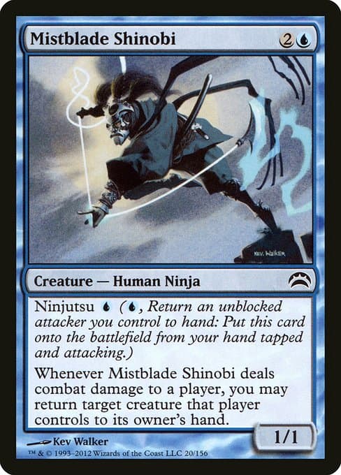 Mistblade Shinobi from Planechase 2012 (Common)
