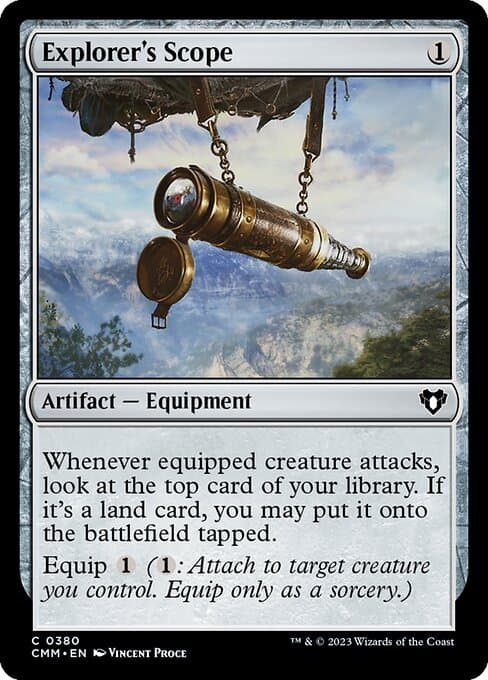 Explorer's Scope from Commander Masters (Common)