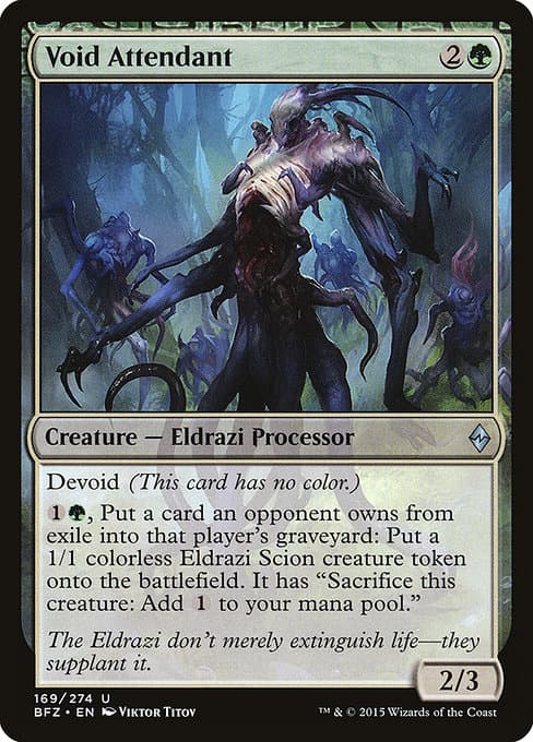 Void Attendant from Battle for Zendikar (Uncommon)